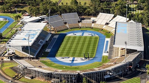 Crisafulli said hosting the Games' main athletics events at the modest Queensland Sports and Athletics Center (pictured) would be 