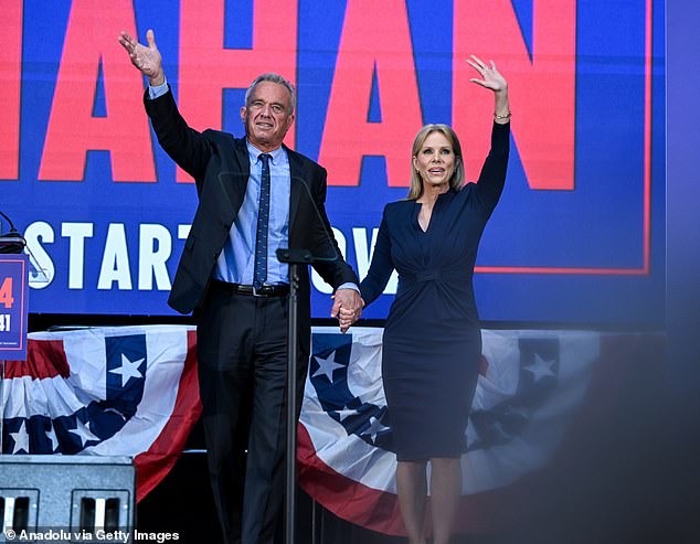 This week, DailyMail.com revealed that close friends of RFK Jr's wife, actress Cheryl Hines, expect her to file for divorce in the wake of the controversy.