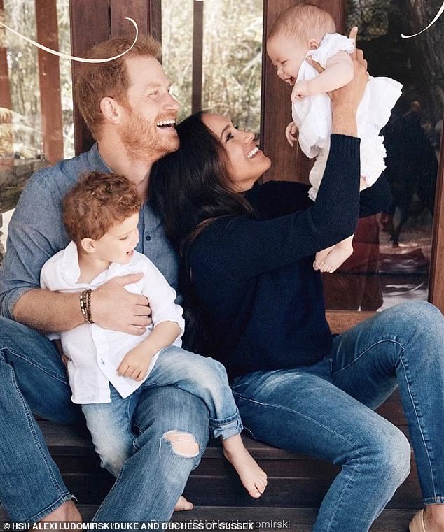 Meghan shares five-year-old Archie and three-year-old Lilibet with the Duke of Sussex