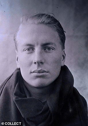 Irvine (above) disappeared at age 22 with his climbing partner, renowned mountaineer George Mallory, in June 1924.