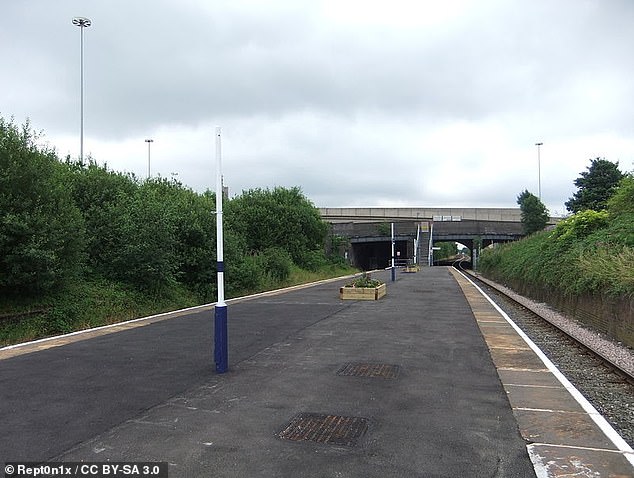 Denton station (above), on the Stockport-Stalybridge line, is the number one least used station in Britain. Image courtesy of the Creative Commons license.