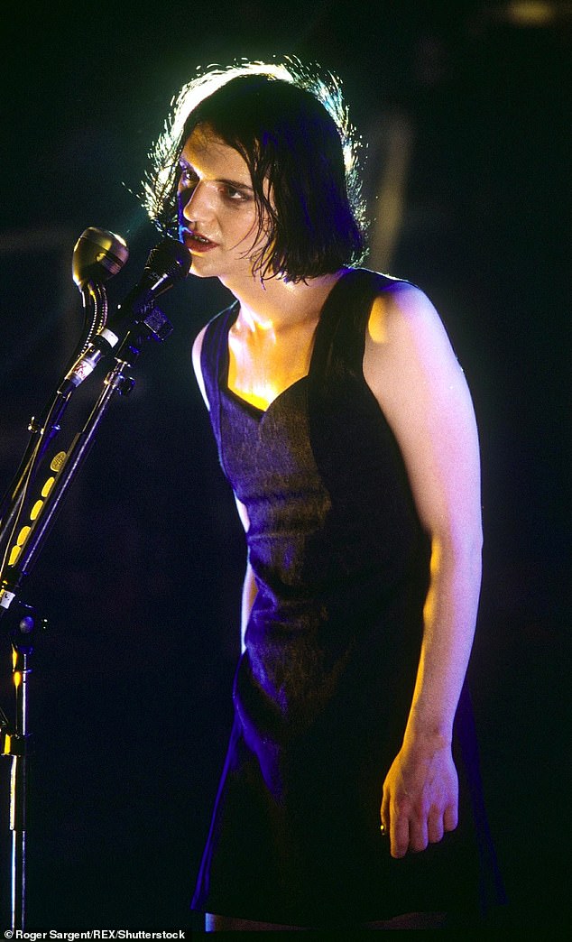 The androgynous singer (pictured in 1999) was famous for glamorizing psychosexual fantasies in the '90s.