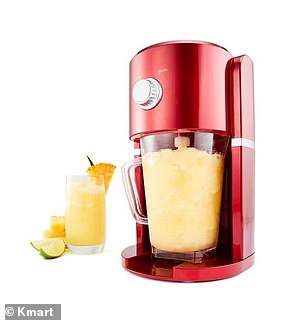 Frozen Drink Maker ($45) will help you make frozen slushies, frozen margaritas, and refreshing smoothies in no time.