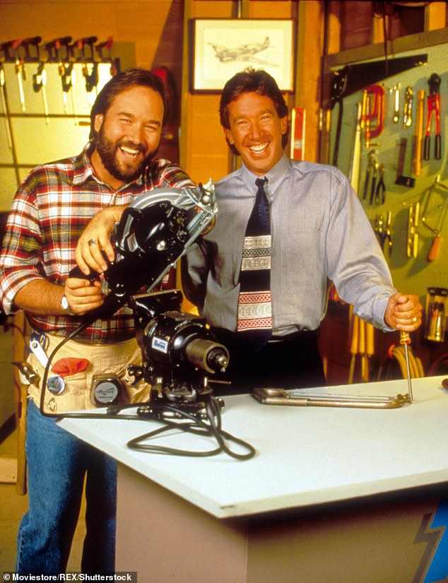 This is film and television actor Richard Karn, 68, best known for co-starring with Tim Allen (right) in the ratings juggernaut Home Improvement (pictured) from 1991 to 1999.