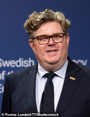 Following the investigation, Swedish Justice Minister Gunnar Strömmer (pictured) argued that cousin marriage often led to a restriction of individual freedom.