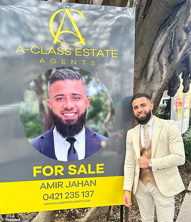 Jahan (pictured) says that if an agent really had a higher offer, they wouldn't waste their time on people making lower offers.