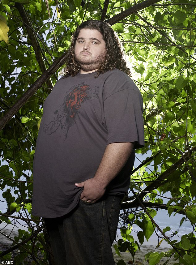 That's right, it's Lost star Jorge Garcia, who played Hugo 'Hurley' Reyes on the ABC series Lost (pictured from the show).