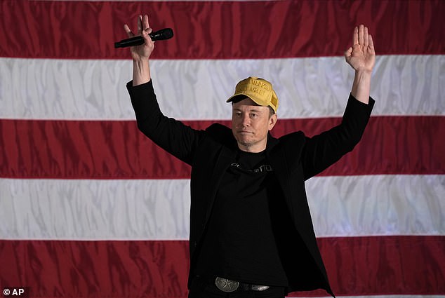 Elon Musk, the richest man in the world, has spent $75 million, but he is not in the top five. He's hosting events for Trump in battleground Pennsylvania.