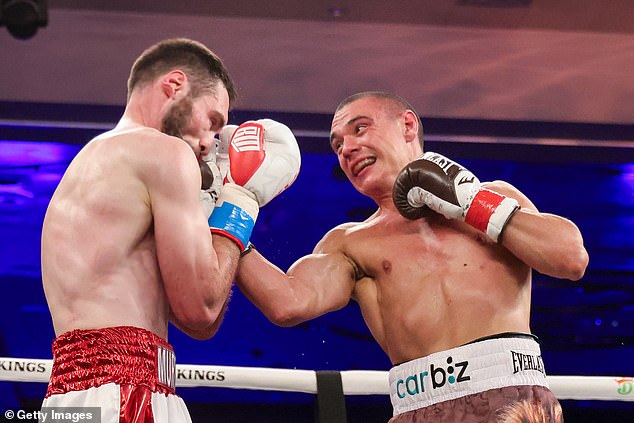 Tszyu Right was stopped in the third round of his IBF super welterweight title fight against Bakhram Murtazaliev on Sunday.