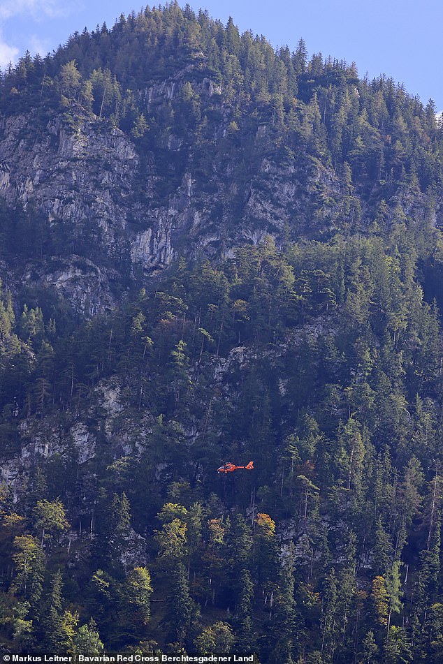 The 37-year-old man was coming down from Stöhrhaus when he slipped on a wet root and fell 60 meters.