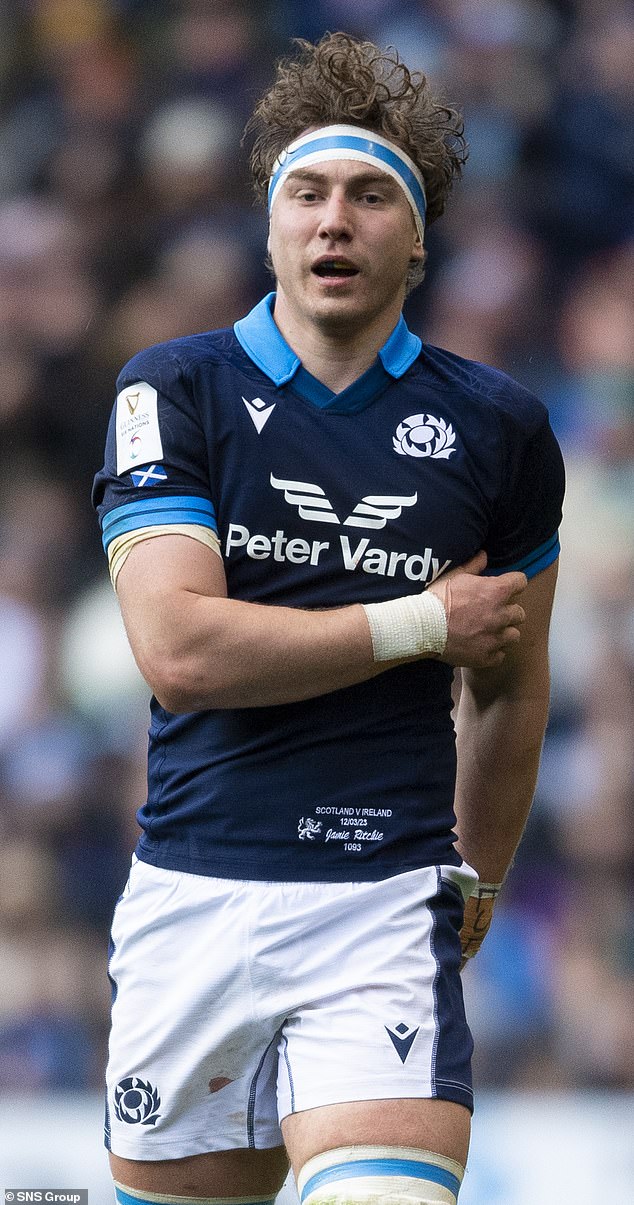 No place in squad for former Scotland captain Jamie Ritchie