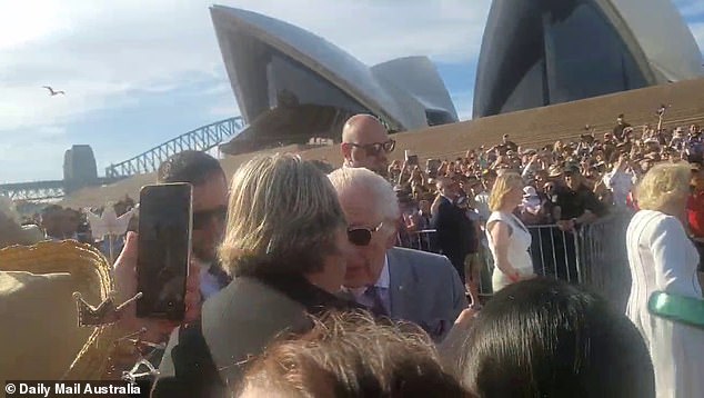 Charles sees Cath's medals and the two talk about the navy.