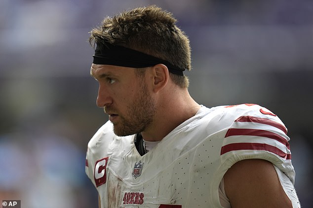 Kyle Juszczyk called out a 49ers reporter in a bizarre discussion over locker room access