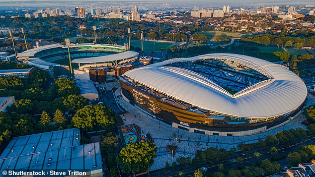 The American rapper, 33, performed two consecutive shows on Thursday and Friday at the stadium located in Moore Park. Allianz Stadium seats 45,500, with a maximum capacity of 55,500