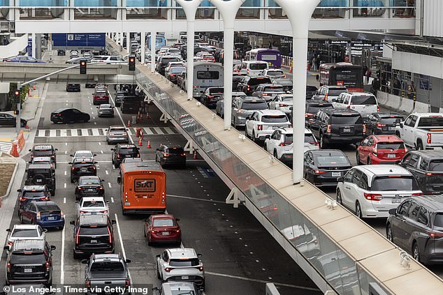 LAX is known for its heavy traffic as it only has limited public transportation via buses.