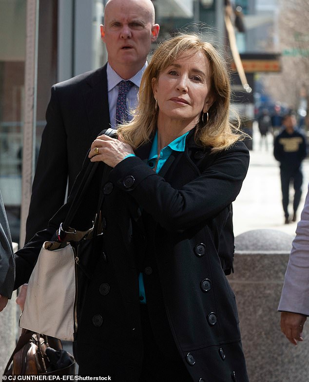 Actress Felicity Huffman was sentenced to two weeks in jail for bribing Singer