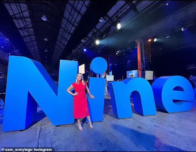 Samantha Armytage pictured at Channel Nine Upfronts last Thursday