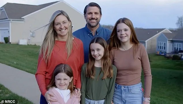 Anderson recently posted campaign images of himself with a woman and three children in an effort to play up family values. However, the mother and three girls are not related to him and it was later learned that they are the wife and three children of an old friend of Anderson's.