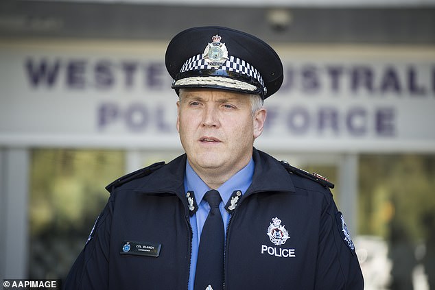 WA Police Commissioner Colonel Blanch said his officer was replaying the episode in his mind.