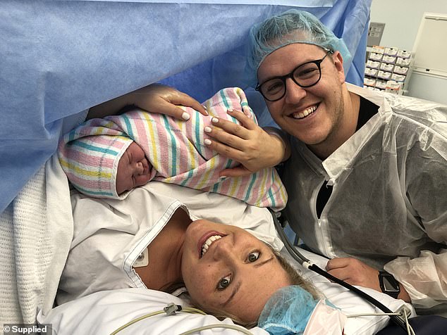 Cathy and her husband Glenn welcomed baby George five years ago and say he was a 