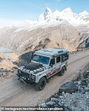 They say that the most difficult roads they have faced so far have been in South America