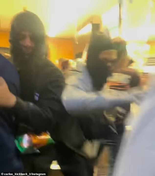 Unruly teens stormed out of store after vandalizing it and stealing items