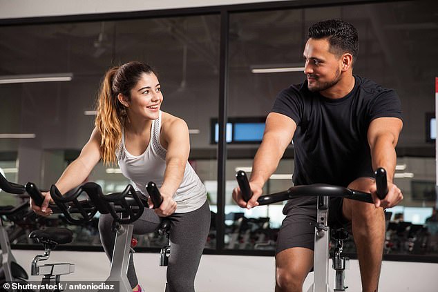 If you sit in your damp gym clothes for too long after exercising, you could be at risk of contracting cystitis. stock image