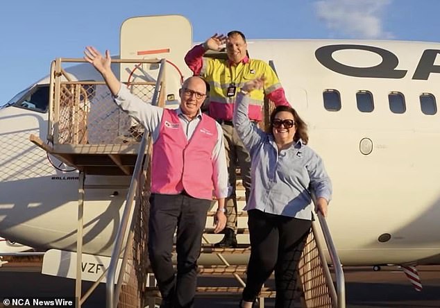 Peter Dutton has confirmed that his office requested a private jet from Australia's richest person, Gina Rinehart (pictured together).