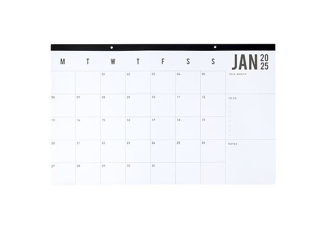 Other popular options include the $12 Giant 2025 Wall Calendar (pictured)