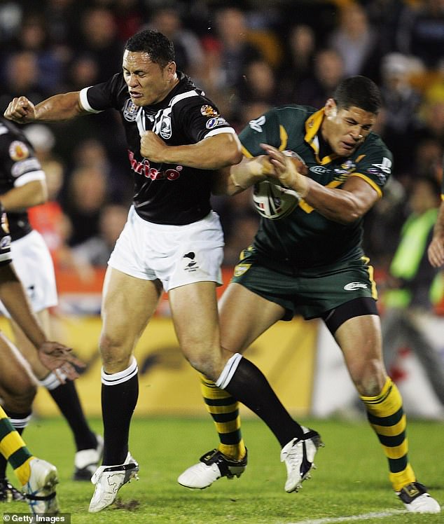 New Zealand striker David Kidwell removed Mason in the same match with a heartbreaking tackle in response to his apparent disrespect towards the Haka.