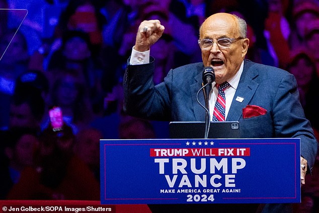 Giuliani was also criticized for his statements at the Madison Square Garden rally, in which he stated that 