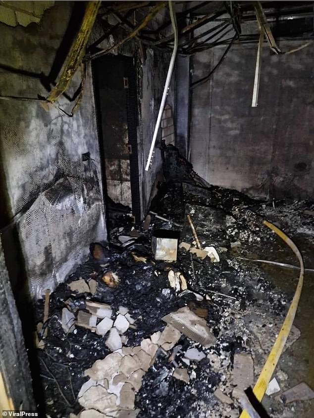 Many fire victims suffered injuries from smoke inhalation.