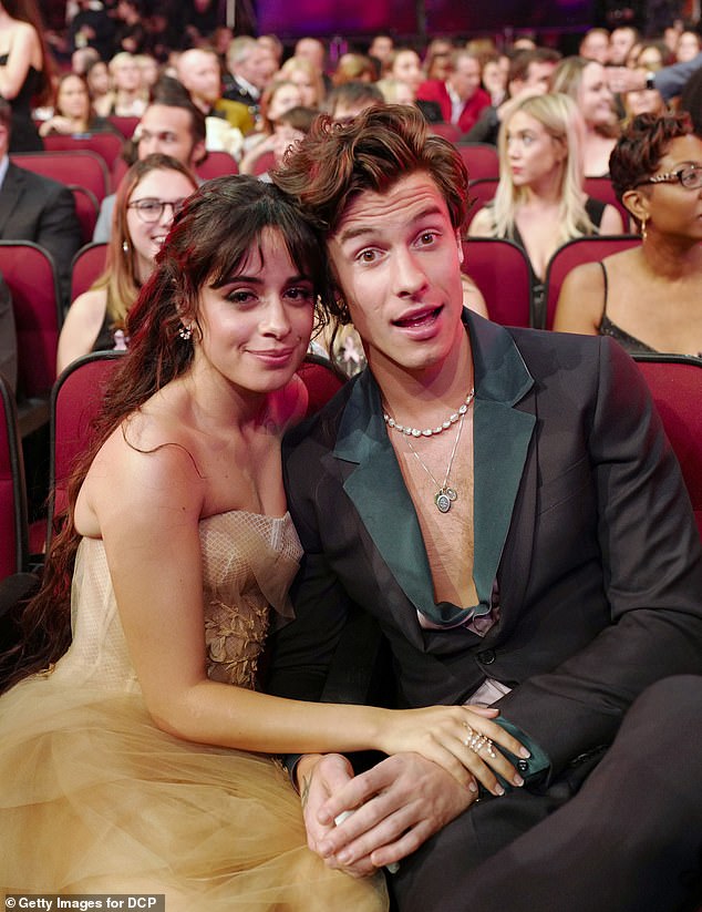 Shawn and Camila went public as a couple during the summer of 2019 and split in 2021, then briefly reunited last year only to split after six weeks; seen in 2019