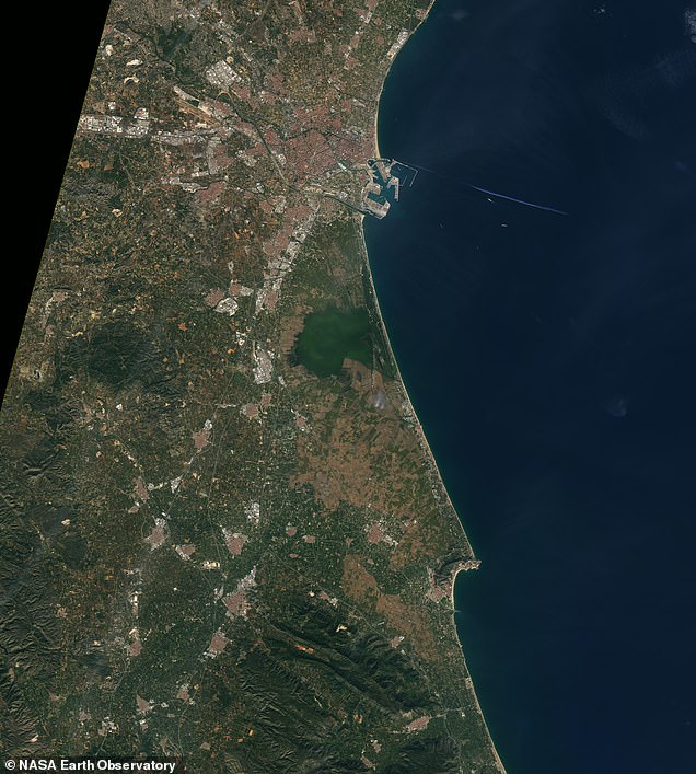 Most of the flood-prone regions were located south of Valencia's Turia River, which was diverted as a flood defense in the 1950s.