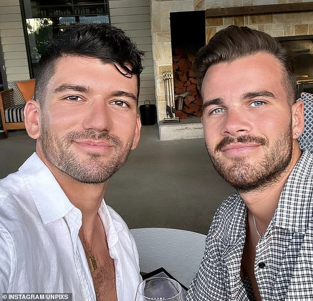 Police allege Lamarre-Condon shot dead Luke Davies (left) and his partner Jesse Baird (right) at a Paddington house in February and then dumped their bodies in the Southern Highlands of New South Wales.