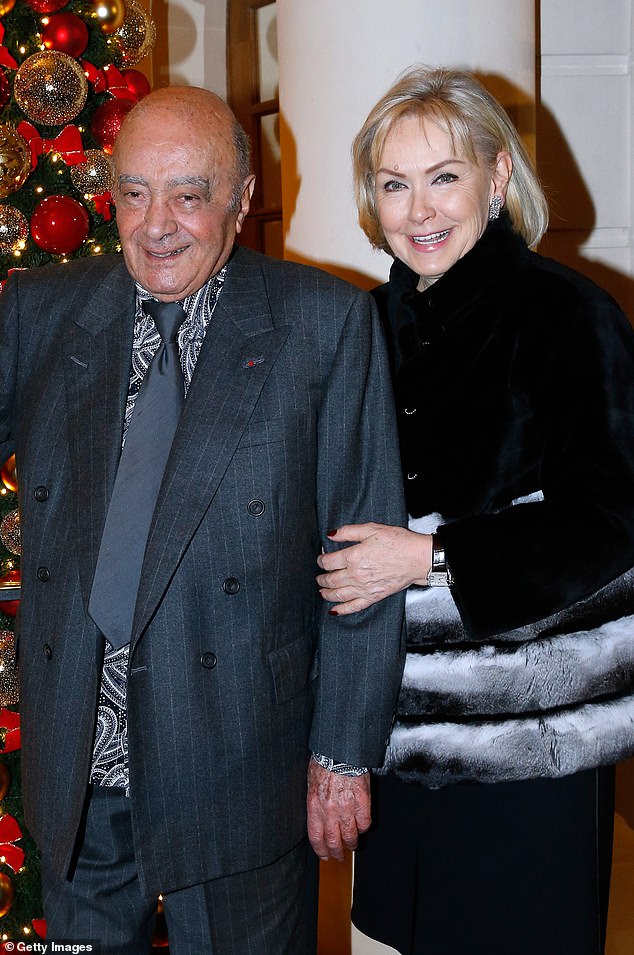 The billionaire Egyptian businessman, who is survived by his wife Heini Wathen (pictured in 2016), bought Harrods in 1985, six years after acquiring the Ritz in the French capital. He bought Fulham in 1997.