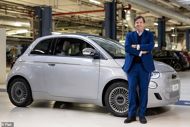 Fiat CEO Olivier Francois said the carmaker would reintroduce a gasoline version of its 500 city car due to a lack of demand for electric vehicles, especially among older drivers.