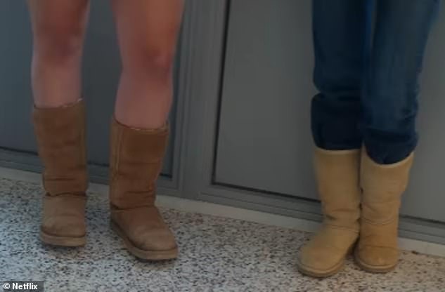 Students were seen in the hallways wearing Ugg boots.