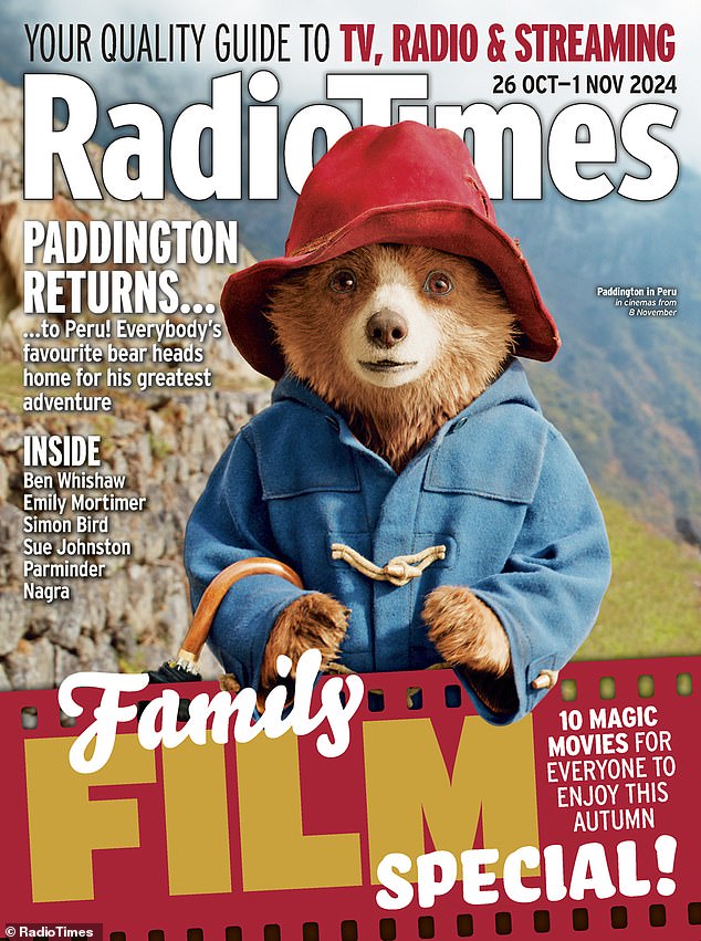 Ben Whishaw, who has been the voice of Paddington in all three films, is interviewed by Radio Times