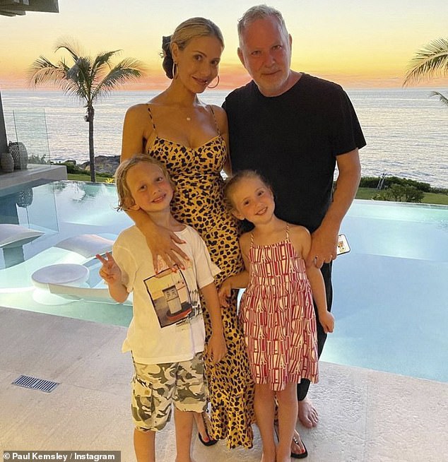 The co-parents frequently post updates on Jagger's condition through their social media pages; Jagger, Dorit, Phoenix and Paul seen in July 2023