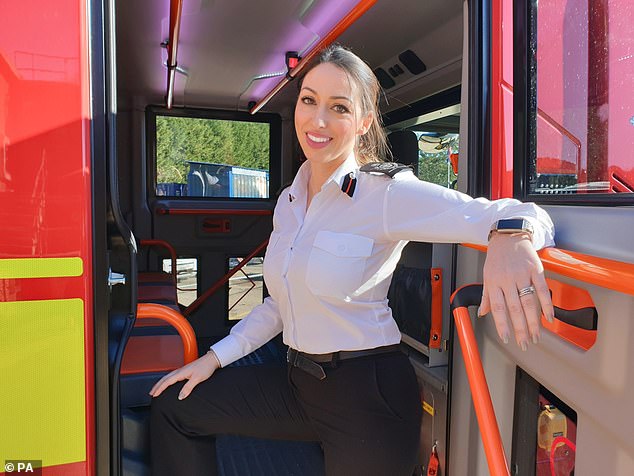 Sabrina is now one of the country's few female fire chiefs, and credits selling the Big Issue and spending time with her dog Menace for saving her life.