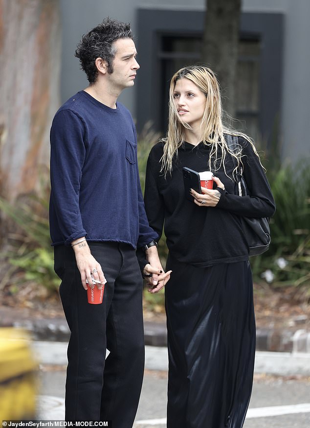 Gabby accessorized with a black designer bag and seemed engrossed in chatting with her famous boyfriend as they enjoyed their fun day.