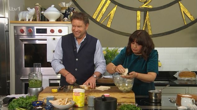 The TV chef, 52, has been a familiar face on screens for more than 30 years, most famously fronting Saturday Kitchen before presenting his current show, James Martin's Saturday Morning (pictured).