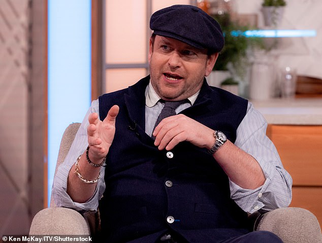 The TV chef previously underwent surgery to remove facial cancer after his first diagnosis in 2018 and explained to Lorraine that 'as we speak, the stitches have fallen out of my body.'