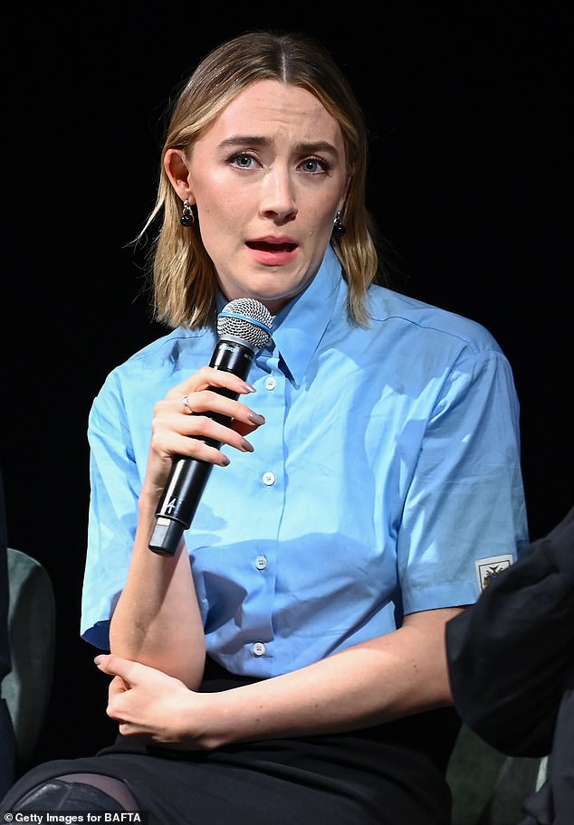 It comes after Saoirse broke her silence on the backlash 