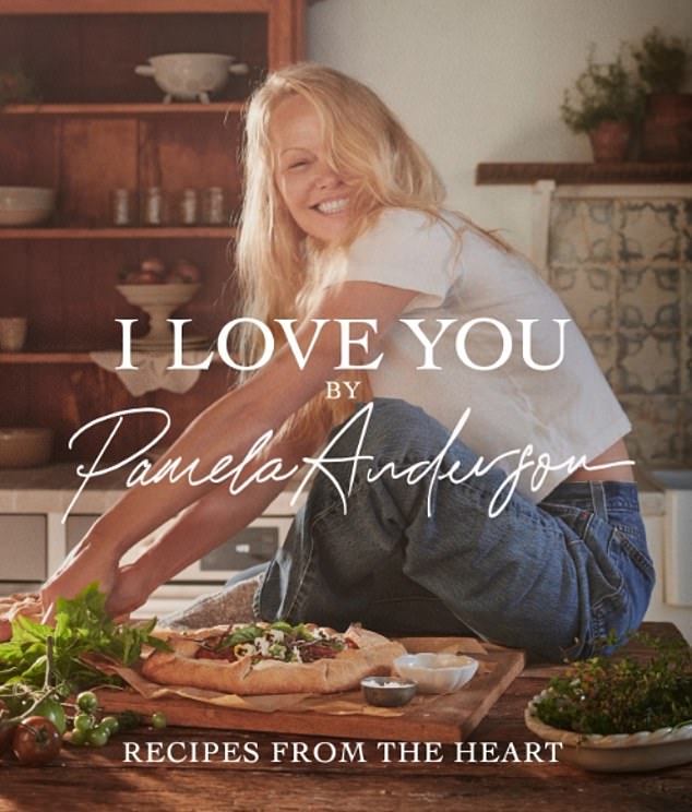 The star is promoting a new cookbook titled I Love You.