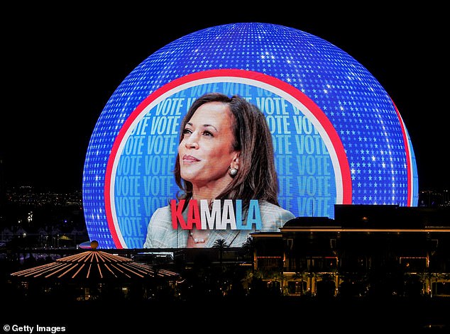 Team Harris has pocketed more than a billion dollars from establishment liberals and poured it into stupendously expensive political ads ($450,000 a day in the Las Vegas area, pictured), rather than pushing their candidate to meet the people who matter.