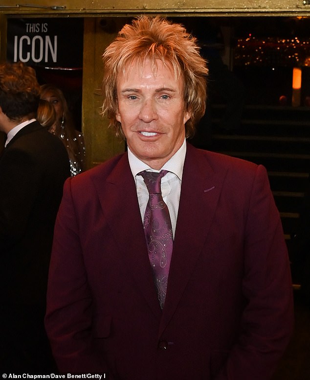 Fans thought Anton looked more like Charlie Mullins (pictured in September) than Rod.