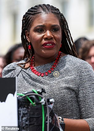 Rep. Cori Bush Advocates for Protecting Pro-Palestinian Students' Rights to Protest on College Campuses