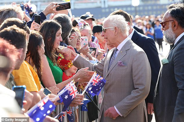 Nearly 45 percent of 1,500 Australians surveyed said the country should maintain the monarchy after the king's death, up from 35 percent in 2023.